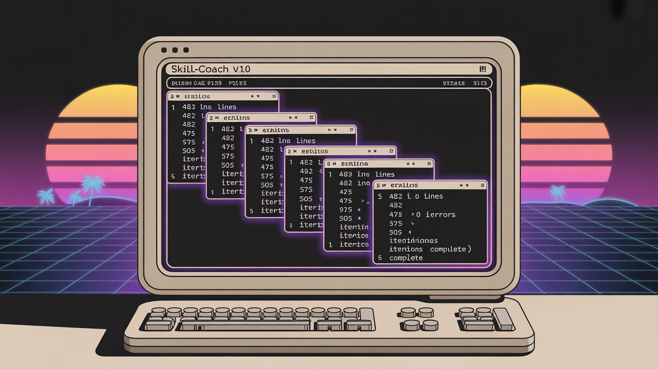 Skill-Coach Improves Itself: 5 Iterations of Meta-Improvement